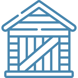 Summerhouse/storage icon