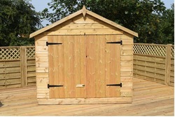 4 x 7 Apex Compact Shed